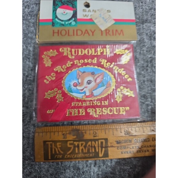 2 Miniature Book & Ornament "Rudolph The Red-Nosed Reindeer" by Kurt Adler 1980 - Picture 6 of 7